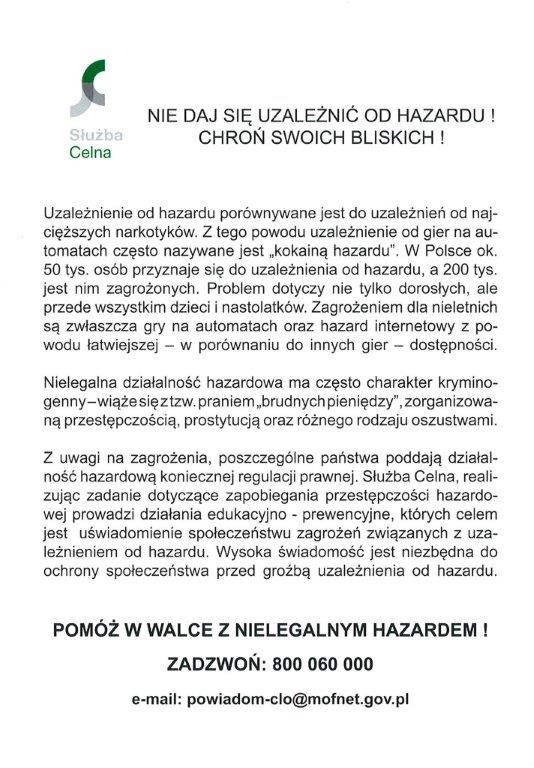 uzalezenienie hazard 2
