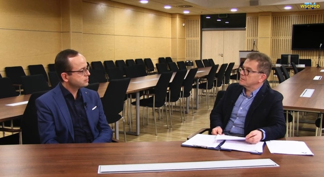 Dr Bartłomiej Suchodolski "Gościem w TV Wschód"