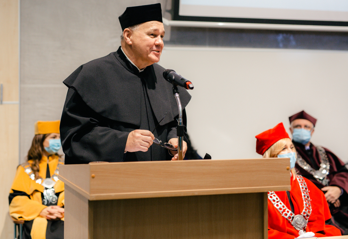 Uroczystość nadania tytułu Doktora Honoris Causa prof. dr. hab. Andrzejowi Misiukowi