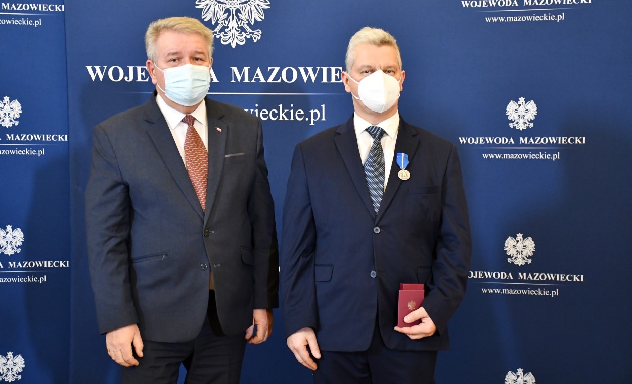 Dr Rafał Dmowski odznaczony Medalem Stulecia Odzyskanej Niepodległości