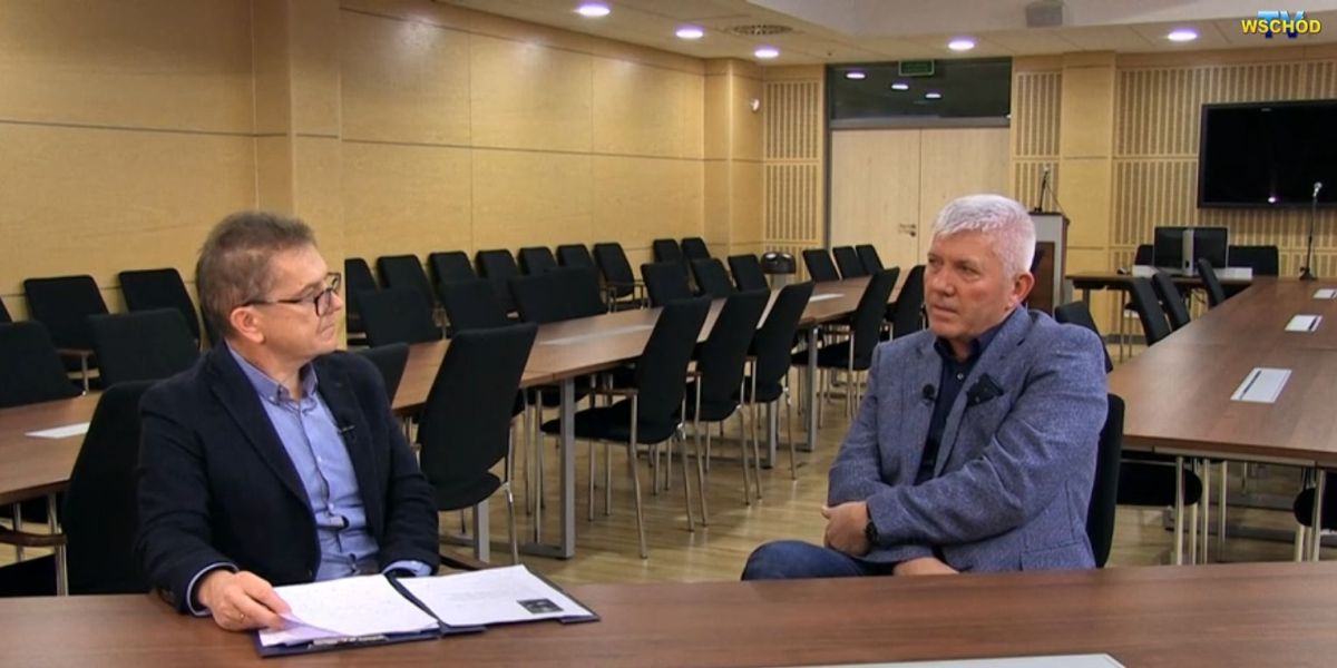 Dr hab. Włodzimierz Fehler, prof. uczelni "Gościem w TV Wschód"