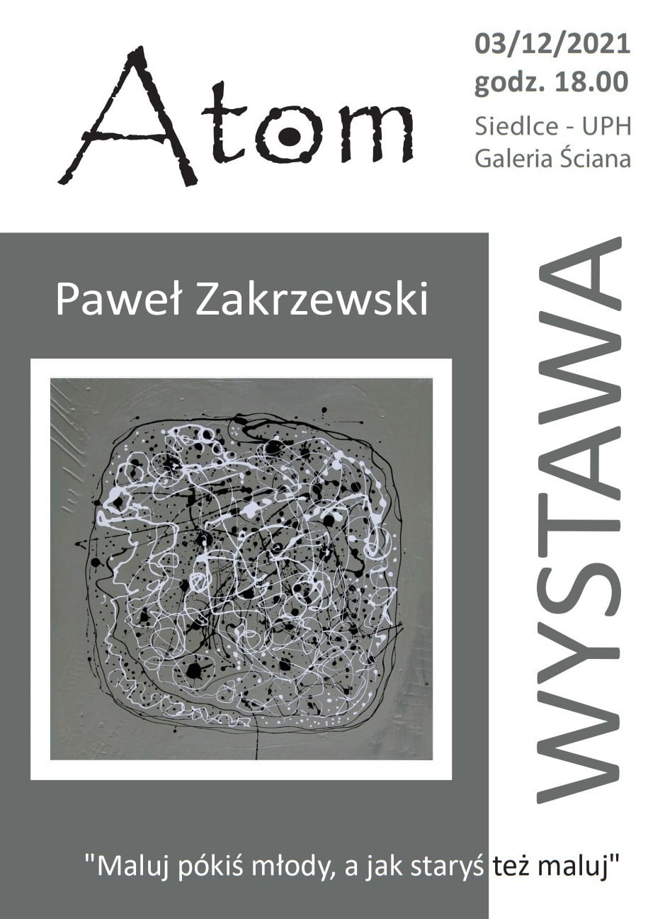 Wernisaż wystawy „Atom”, 3 grudnia 2021 r.
