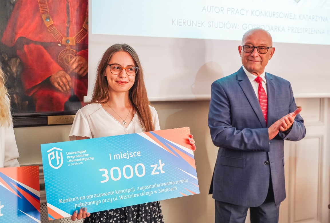 Wręczenie nagród w Konkursie na opracowanie koncepcji zagospodarowania terenu przy ul. Wiszniewskiego