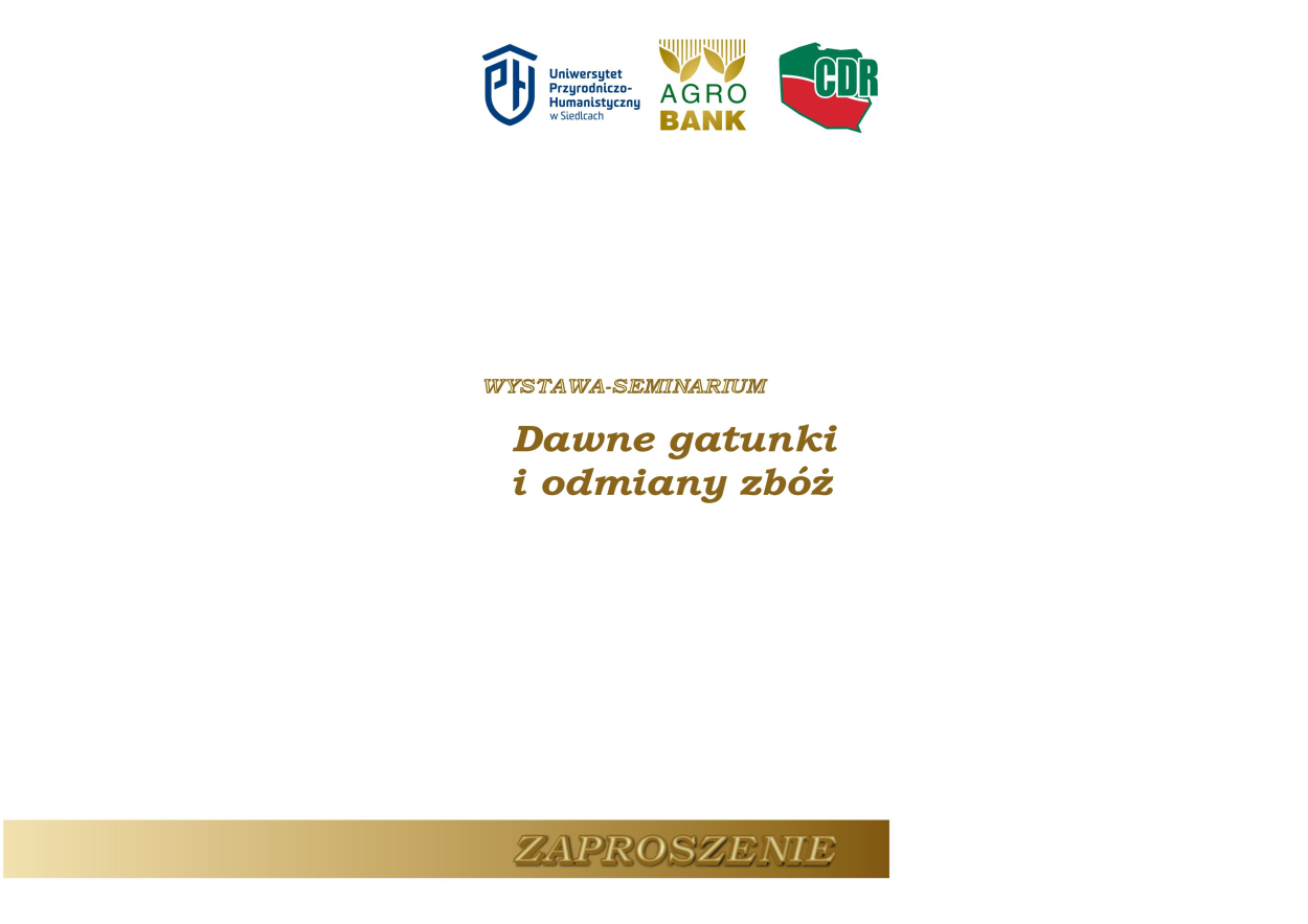 wystawa - seminarium zaproszenie