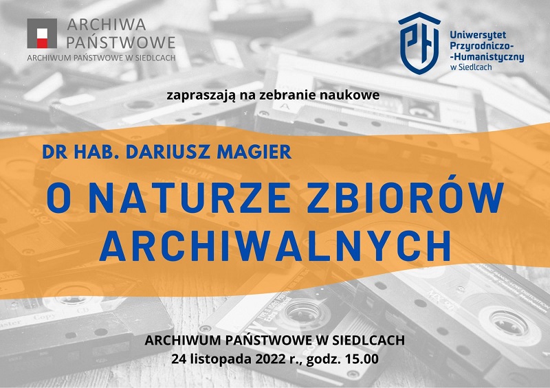plakat o naturze zbiorw archiwalnych