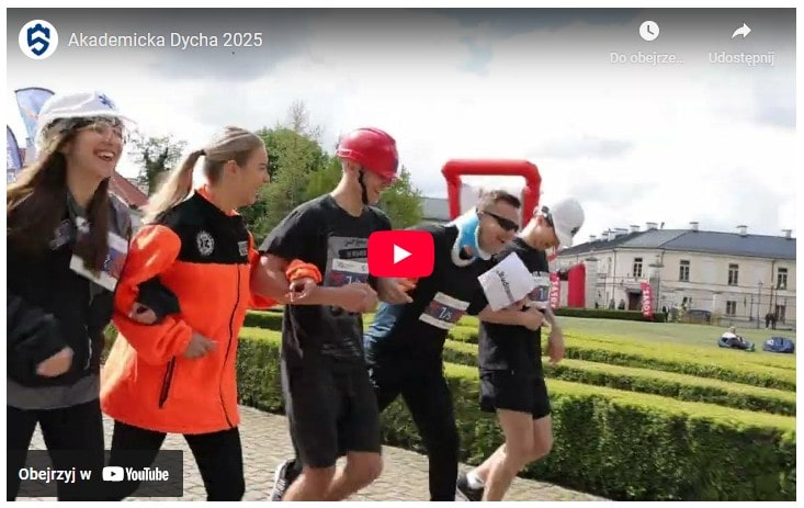 Przejdź do wideorelacji z biegu w serwisie YouTube.