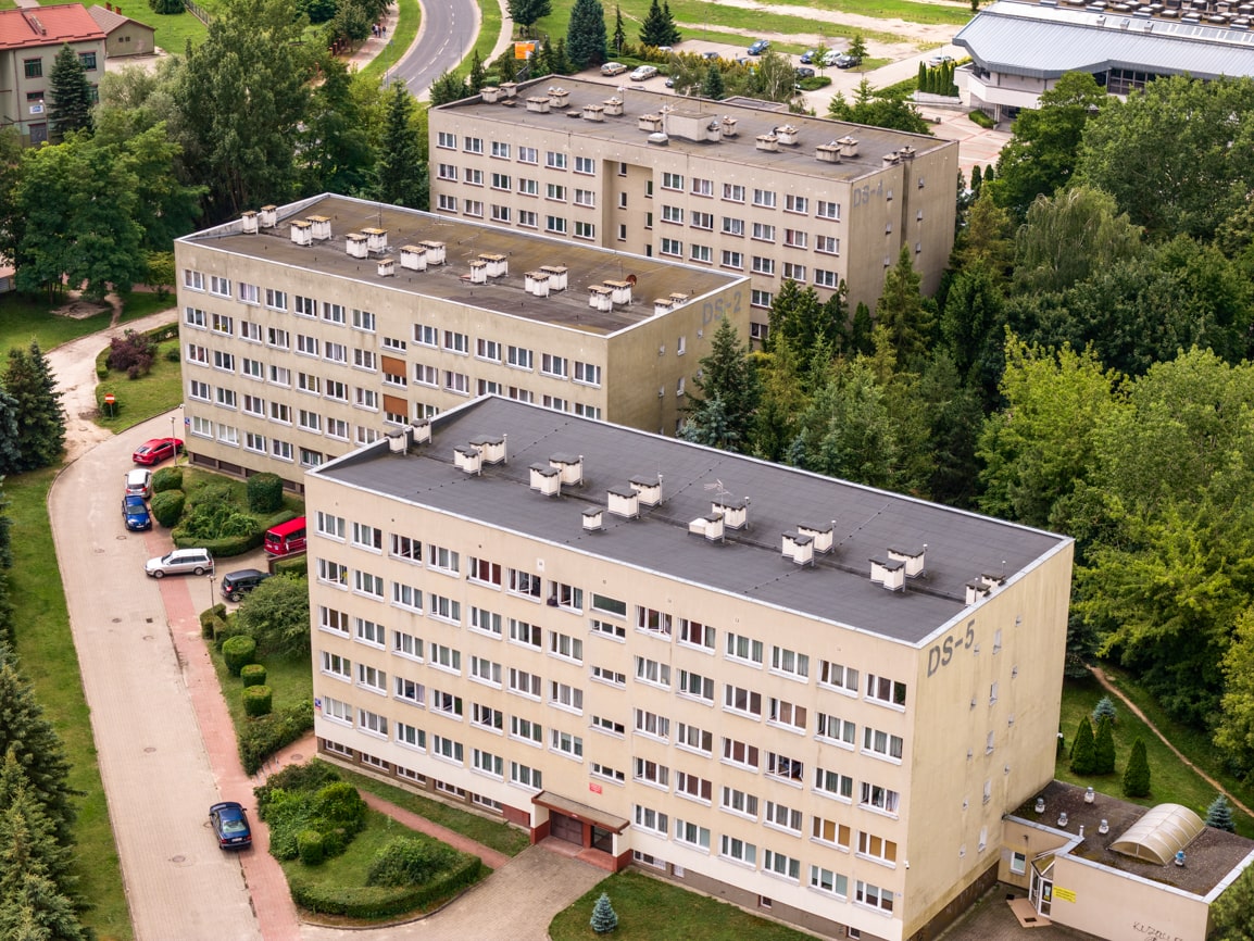 DS-y przy ul. Żytniej - widok z drona
