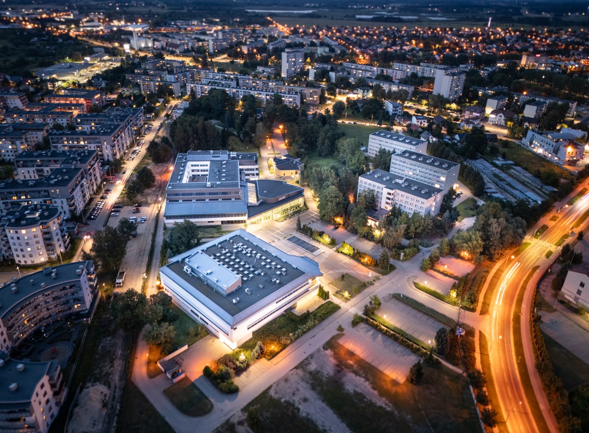 DS-y przy ul. Żytniej - widok z drona z innej perspektywy