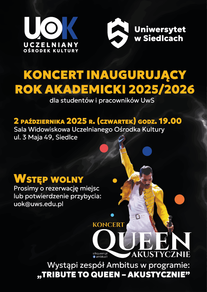 Plakat wydarzenia. Informacje z plakatu są w tekście pod plakatem.