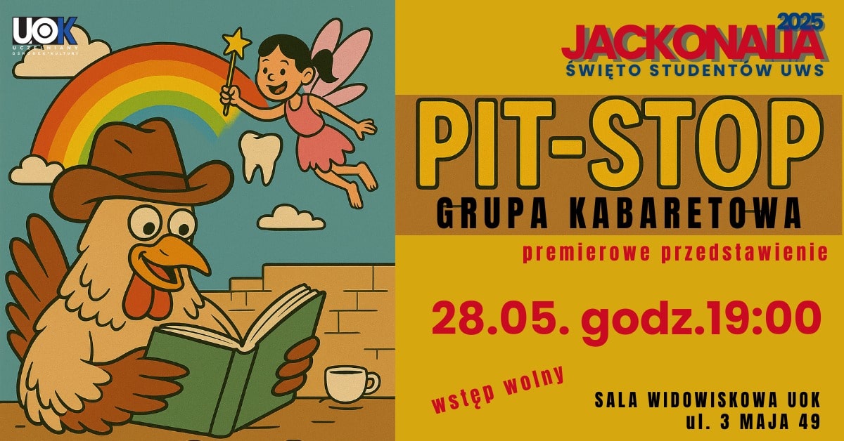 Plakat wydarzenia - tekst z plakatu zamieszczono pod zdjęciem.