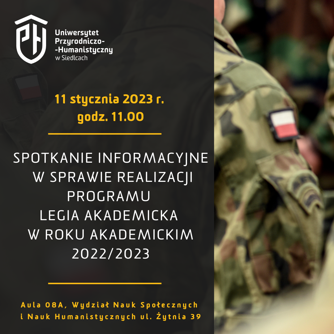 spotkanie informacyjne Legia Akademicka