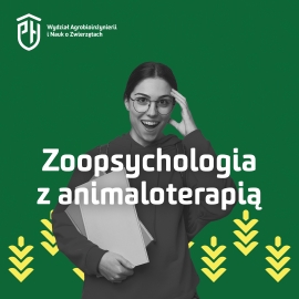 Zdjęcie promujące kierunek studiów zoopsychologia z animaloterapią